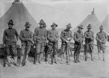 Soldiers at Texas City, between c1910 and c1915. Creator: Bain News Service