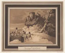 Soldiers Attacking, April 1, 1798. Creator: Heinrich Schutz