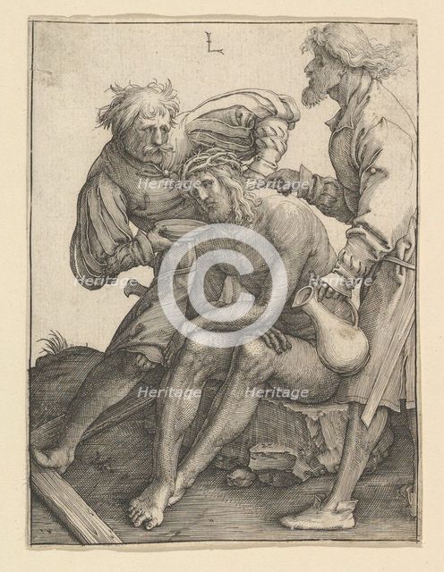 Soldiers Giving Drink to Christ, ca. 1512. Creator: Lucas van Leyden.