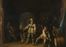 Soldiers in a Guardroom, 1647. Creator: Anthonie Palamedesz