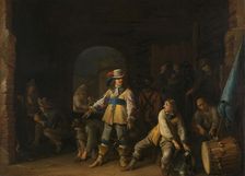Soldiers in a Guardroom, 1647. Creator: Anthonie Palamedesz