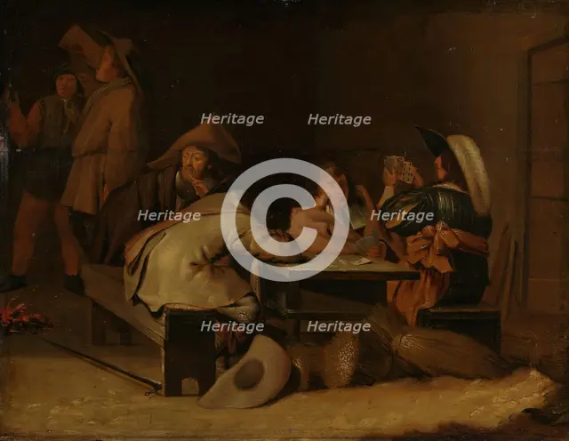 Soldiers in a Guardroom/an Inn, 1st half of 17th century. Creator: Unknown.