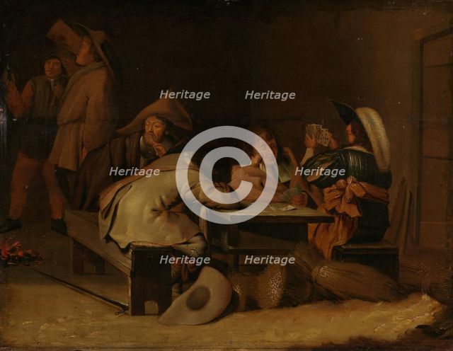 Soldiers in a Guardroom/an Inn, 1st half of 17th century. Creator: Unknown.