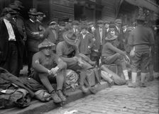 Soldiers on way to Dayton, between c1910 and c1915. Creator: Bain News Service