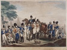 Soldiers of the Loyal Associated and Volunteer Corps of the City of Westminster, 1799. Artist: M Place