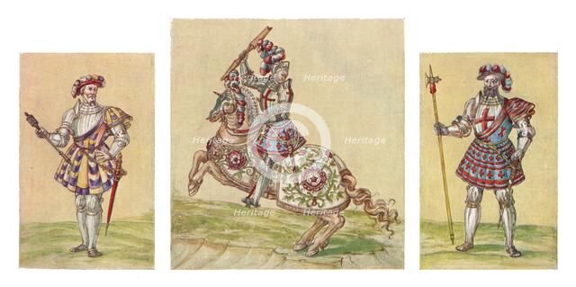 'Soldiers of the Tudor Period, c16th century, (1903). Artist: Unknown.