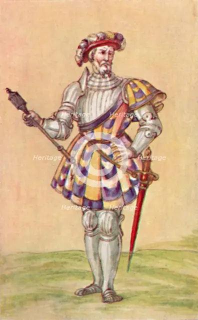 'Soldiers of the Tudor Period', c16th century, (1903). Artist: Unknown.