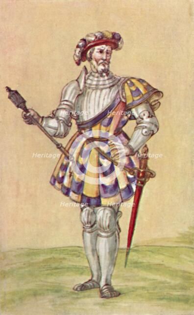 'Soldiers of the Tudor Period', c16th century, (1903). Artist: Unknown.