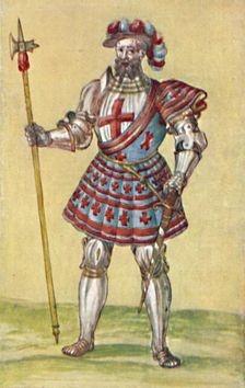 Soldiers of the Tudor Period c16th century, (1903)