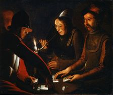Soldiers Playing Cards 17th century. Artist: Georges de la Tour