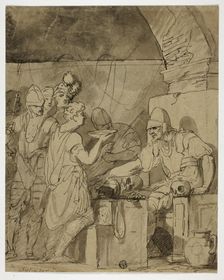Soldiers Refeshing Themselves, n.d. Creator: Unknown