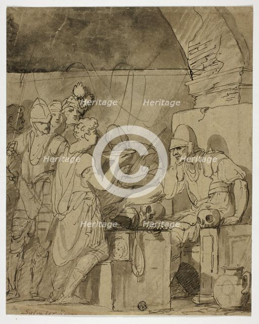 Soldiers Refeshing Themselves, n.d. Creator: Unknown.