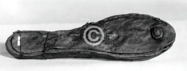 Sole of a Clog, England, 16th century. Creator: Unknown.