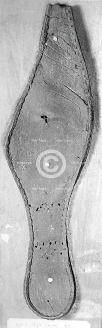 Sole of a Shoe, England, c. 1460. Creator: Unknown.