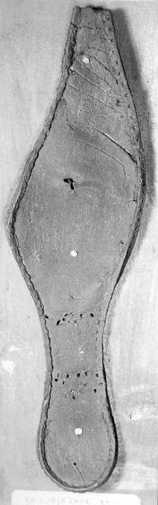 Sole of a Shoe, England, c. 1460. Creator: Unknown