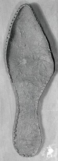Sole of a Shoe, England, c. 1480. Creator: Unknown