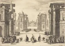 Solimano, Act I, 1620. Creator: Jacques Callot