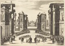 Solimano, Act II, 1620. Creator: Jacques Callot