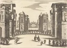 Solimano, Act III, 1620. Creator: Jacques Callot