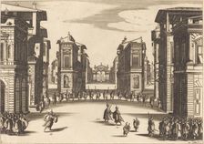 Solimano, Act III, 1620. Creator: Jacques Callot