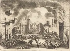 Solimano, Act V, 1620. Creator: Jacques Callot