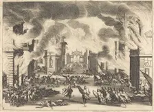 Solimano, Act V, 1620. Creator: Jacques Callot