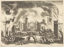 Solimano, Act V, 1620. Creator: Jacques Callot