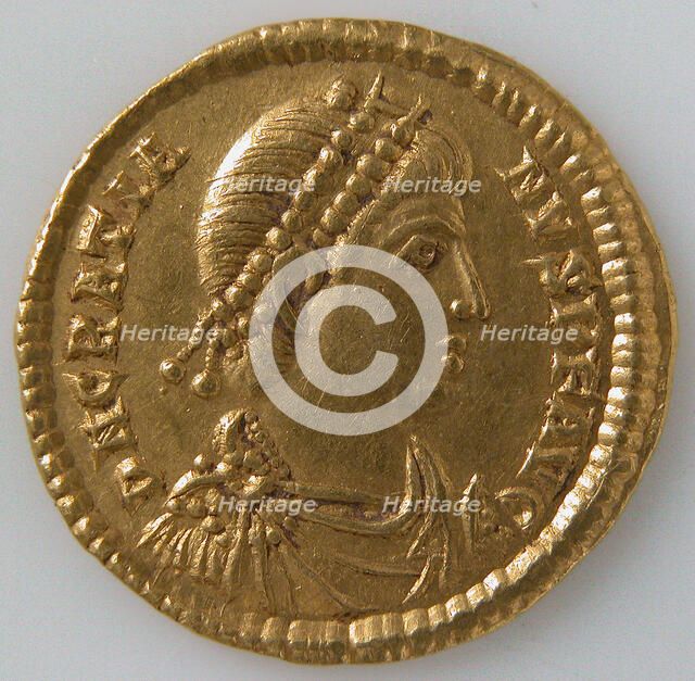 Solidus, Byzantine, 367-383. Creator: Unknown.