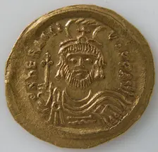 Solidus, Byzantine, 610-641. Creator: Unknown