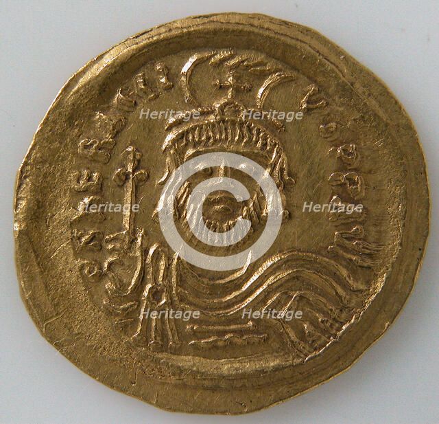 Solidus, Byzantine, 610-641. Creator: Unknown.