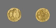 Solidus (Coin) of Honorius, 405. Creator: Unknown