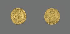 Solidus (Coin) of Leo V, 813-820. Creator: Unknown