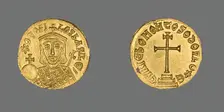 Solidus (Coin) of Theophilus, 829-831. Creator: Unknown