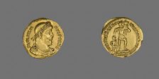 Solidus (Coin) Portraying Emperor Julian II, 361 (Summer)-363 (26 June). Creator: Unknown