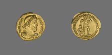 Solidus (Coin) Portraying Emperor Julian II, 361 (Summer)-363 (26 June). Creator: Unknown