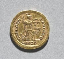 Solidus of Theodosius I the Great (reverse), c. 383-388. Creator: Unknown