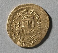 Solidus of Maurice Tiberius, 583-602. Creator: Unknown