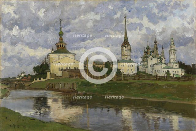 Solikamsk, 1910. Creator: Makovsky, Alexander Vladimirovich (1869-1924).