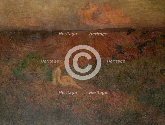 "Solitude". Creator: Emile-Rene Menard.