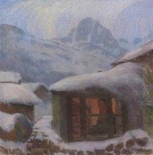 Solitude (Freezing rain), c. 1900. Creator: Erler, Erich (1870-1946)