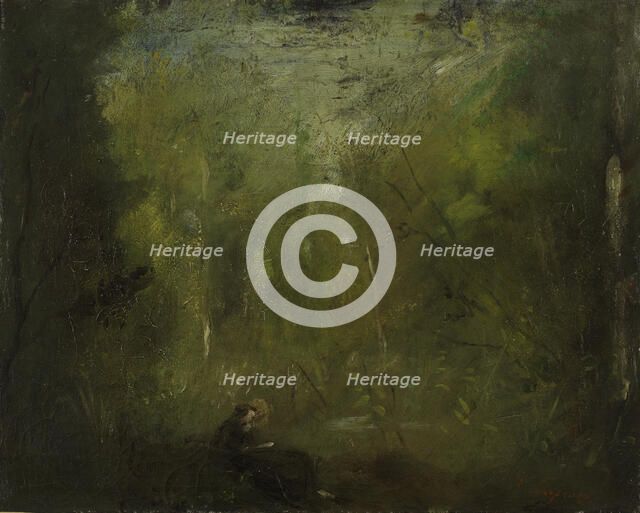 Solitude, la forêt, between 1850 and 1875. Creator: Jean-Baptiste Carpeaux.