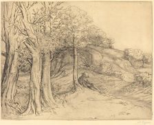 Solitude (Solitude (Paysage)). Creator: Alphonse Legros