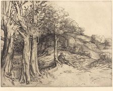 Solitude (Solitude (Paysage)). Creator: Alphonse Legros