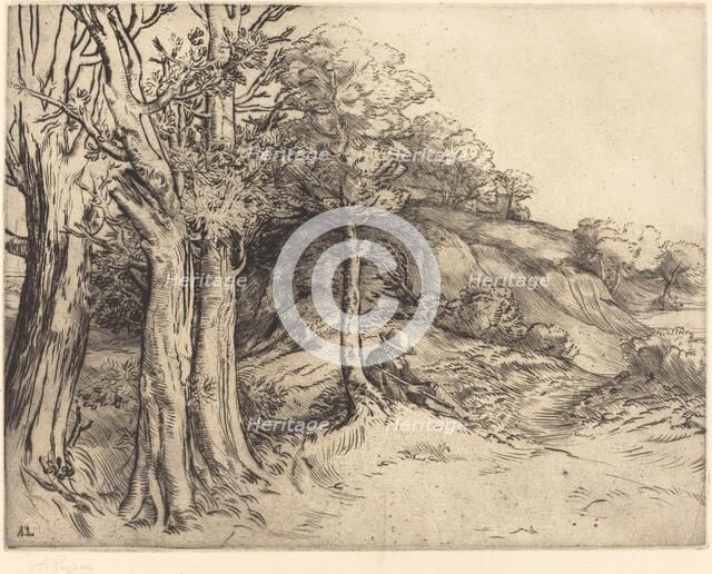 Solitude (Solitude (Paysage)). Creator: Alphonse Legros.