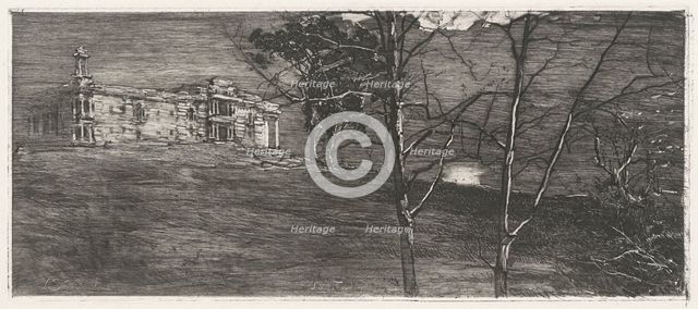 Solitudine [Solitude], 1892. Creator: Luigi Conconi.