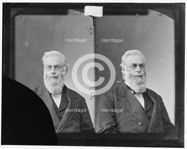 Soloman Rainey of New York, 1865-1880. Creator: Unknown.