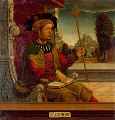 Solomon, 1525. Creator: Master of Becerril