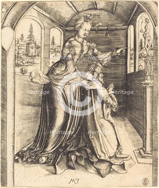 Solomon Worshipping False Gods. Creator: Master MZ.