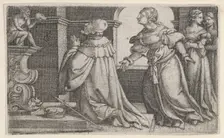 Solomon Worshipping Idols. Creator: Georg Pencz