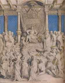 Solomon and the Queen of Sheba c1534. Artist: Hans Holbein the Younger